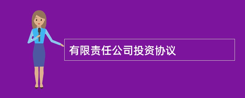 有限责任公司投资协议