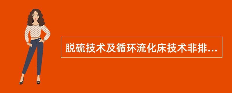 脱硫技术及循环流化床技术非排它性使用协议书