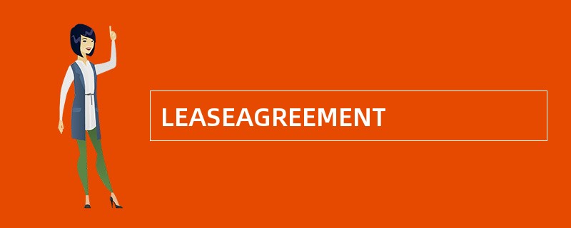 LEASEAGREEMENT